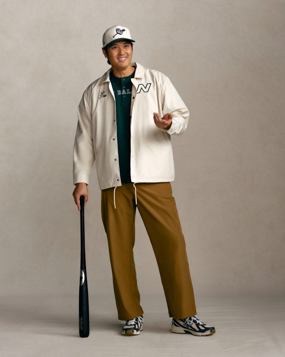 newbalance_jp's tweet photo. 「 #TheShoheiOhtaniSignatureCollection」2026年秋冬 新を発表！また、本コレクションを通して未来の #大谷翔平 選手を目指して日々野球に打ち込む次世代の野球少年少女の挑戦を応援するプログラムを展開します。
詳細はこちら https://t.co/rDJ1EkFFzI
#NewBalance https://t.co/74rCkXs2RQ