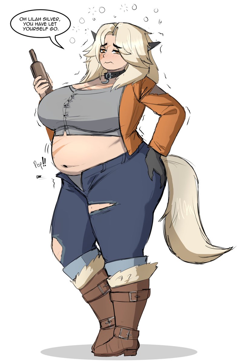 potato_doodles's tweet photo. When my Silver is "fed"
(Comm for Anon) https://t.co/JcKyz3z3r5