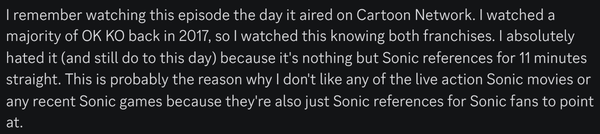 SONICFANBOI2's tweet photo. @ToonHive Twitter is too much of a bitch to let me post all of this. https://t.co/Fobo0mvbNm