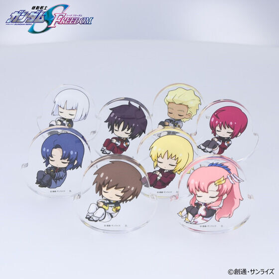 BANDAIFN's tweet photo. 「#ガンダム」シリーズ

ゆらゆらゆれるアクリルスタンドがご予約受付中！
厚みのあるアクリルで、自立し揺れる仕様です。

新機動戦記ガンダムW（全8種）👉
https://t.co/bIo6NByowL

機動戦士ガンダムSEED FREEDOM（全8種）👉
https://t.co/3BfakfSZYj

#ガンダムW
#SEEDFREEDOM https://t.co/d8tka5XBTg