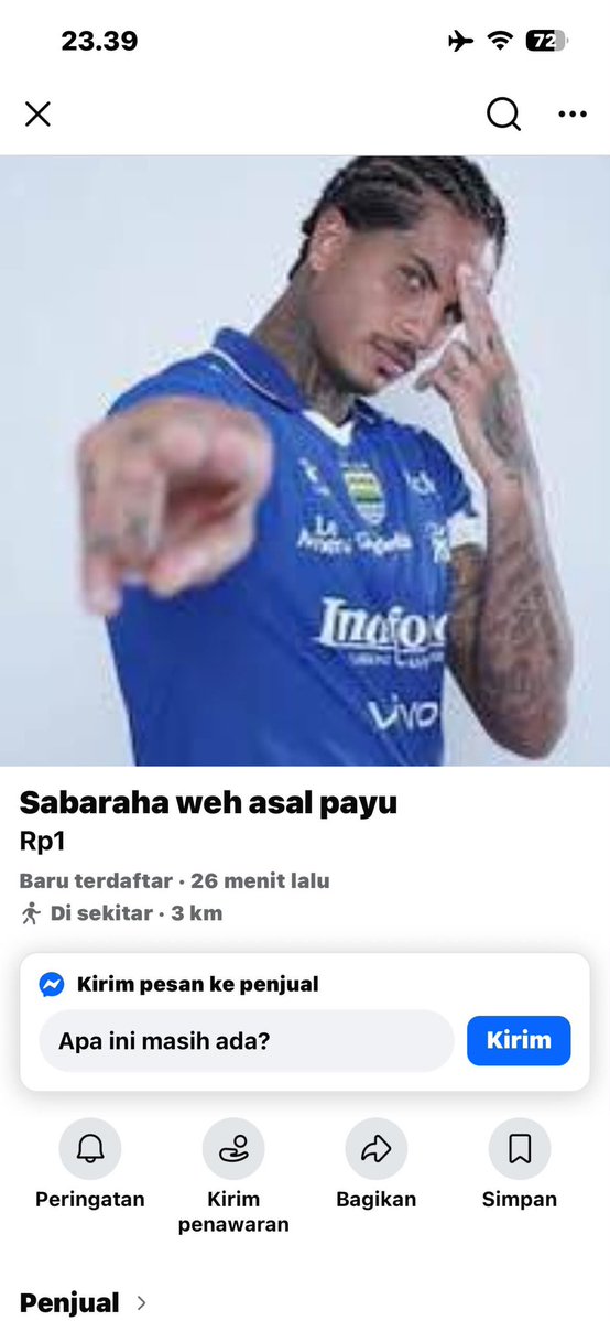 rizkiiiiiiiiiiy's tweet photo. @stdnsiliwangi aya nu ngajual di fb gera 😂 https://t.co/Ya2u5dN2j7