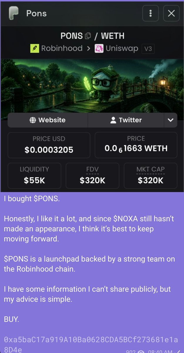 juliadotsol's tweet photo. I begged you to buy $PONS - it went to 70 millions

I begged you to buy $CASHCAT - went to 100 millions

I begged you to buy $ANSEM - went to 450 millions

I begged you to buy $CATE - went to 100 millions

still not following? stay broke. https://t.co/fltkqG6RWQ