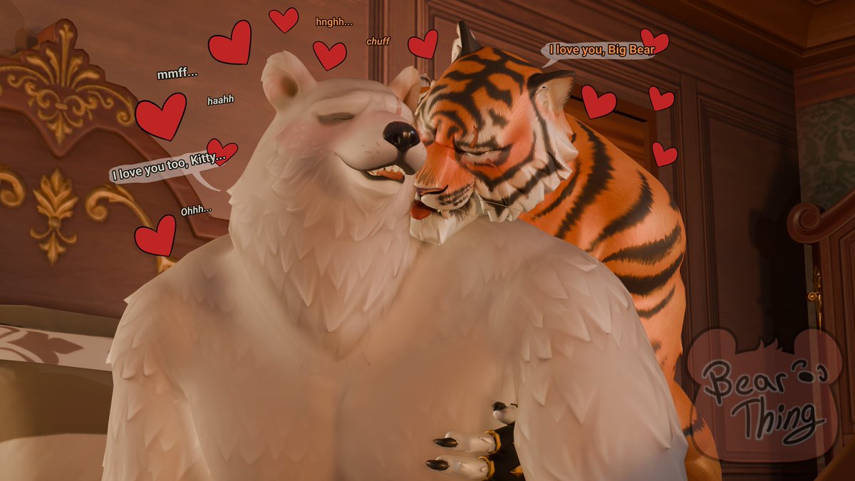 TheBearThingy34's tweet photo. Oscar's turn now to really show his husbear how much he loves him! Nothing more delicious than two big beastly men making sweet intimate love🥰🥰
Oscar and Polar models made by @dollymolly323
#gayfurry #oscarfortnite #polarpatroller #oscarxpolar #polarxoscar https://t.co/wzNWOCS8SU