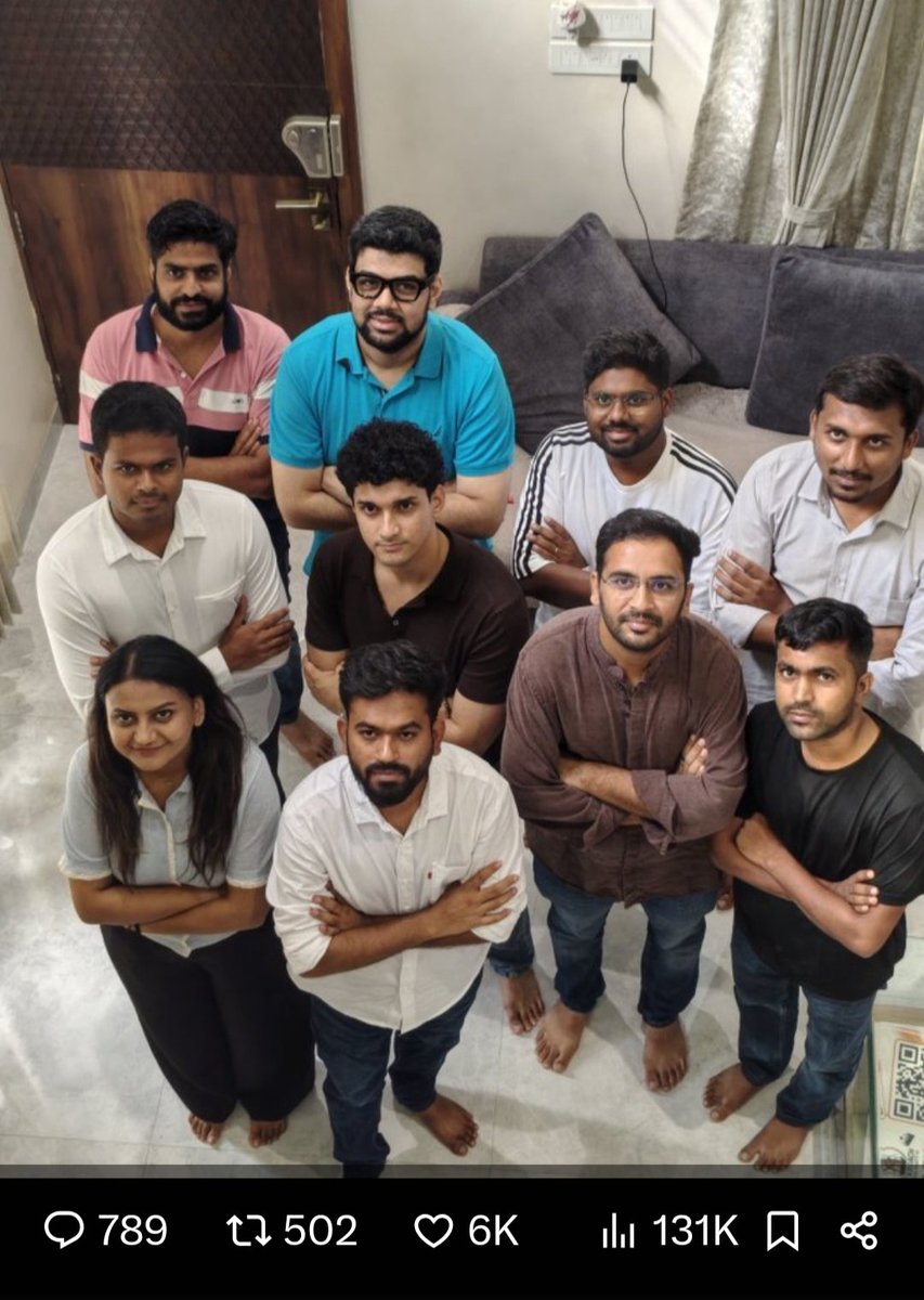 jyanikhan92's tweet photo. Cjp team 😎
#CJP #CJPTeam #CockroachJantaParty #SauravDas #AshutoshRanka #AafreenNawaz #DeepakBaliyan #RatnaSingh #VaishnaviGaur #AbhijeetDipke #sonamwanghchuk @Wangchuk66 @abhijeet_dipke @SauravDassss https://t.co/KRAjLpE3EM