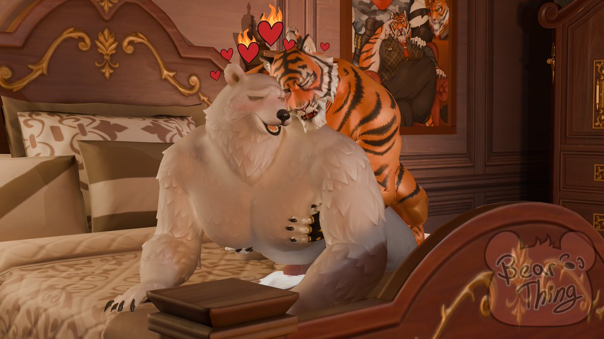 TheBearThingy34's tweet photo. @dollymolly323 All of the day's love-making culminating in another intimate climax!🥰🥰
Oscar and Polar models made by @dollymolly323
#gayfurry #oscarfortnite #polarpatroller #oscarxpolar #polarxoscar https://t.co/Hr4OEhg11U