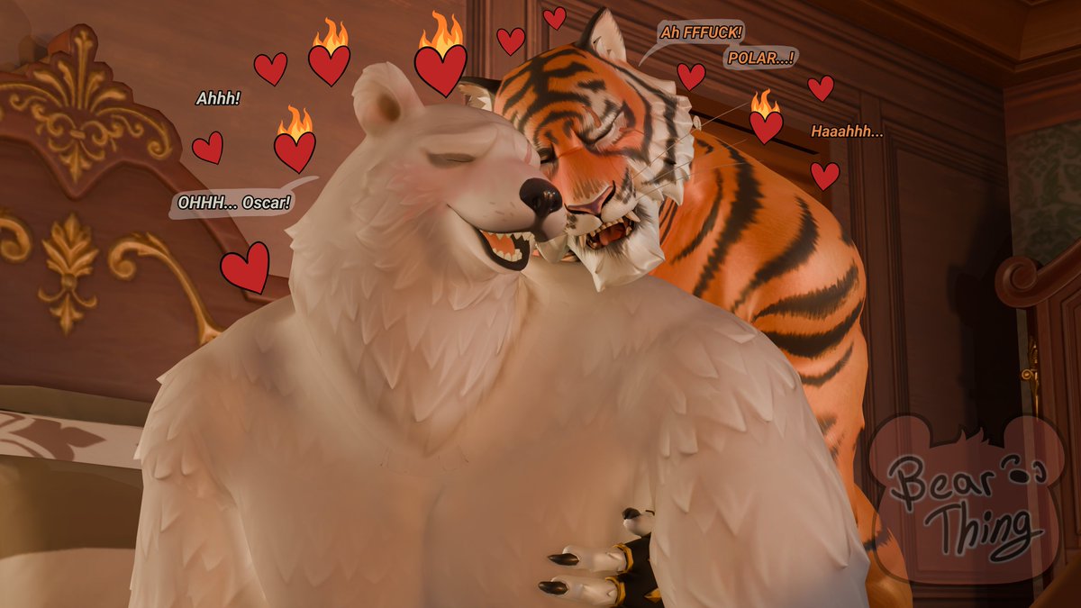 TheBearThingy34's tweet photo. @dollymolly323 All of the day's love-making culminating in another intimate climax!🥰🥰
Oscar and Polar models made by @dollymolly323
#gayfurry #oscarfortnite #polarpatroller #oscarxpolar #polarxoscar https://t.co/Hr4OEhg11U