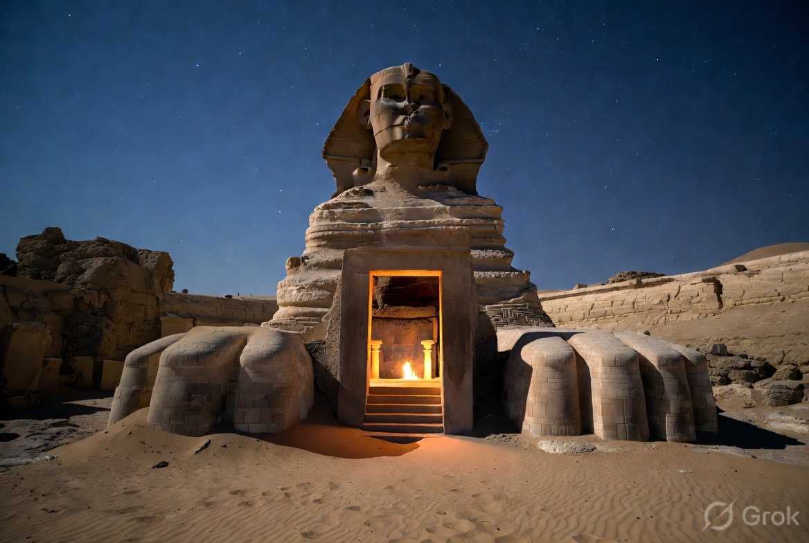 haran5199's tweet photo. What you guys think about sphinx hidden temple?@elonmusk https://t.co/h7UCHQvC1Q