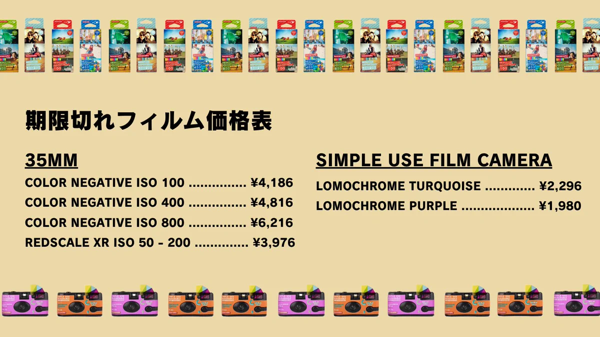 Lomography Japan в X: „🏬直営店Lomography+限定🎞️ 期限切れの35mm