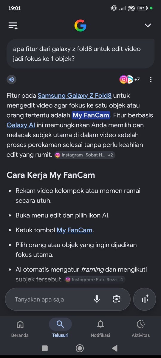 088tovicradovic's tweet photo. @samsungID Fitur My FanCam di #GalaxyZFold8 
jadi andalanku buat highlight 
momen paling seru dari video. 
#SearchGalaxyZFold8Uniqueness #FoldTheDoubt https://t.co/KAjEnnBf4z