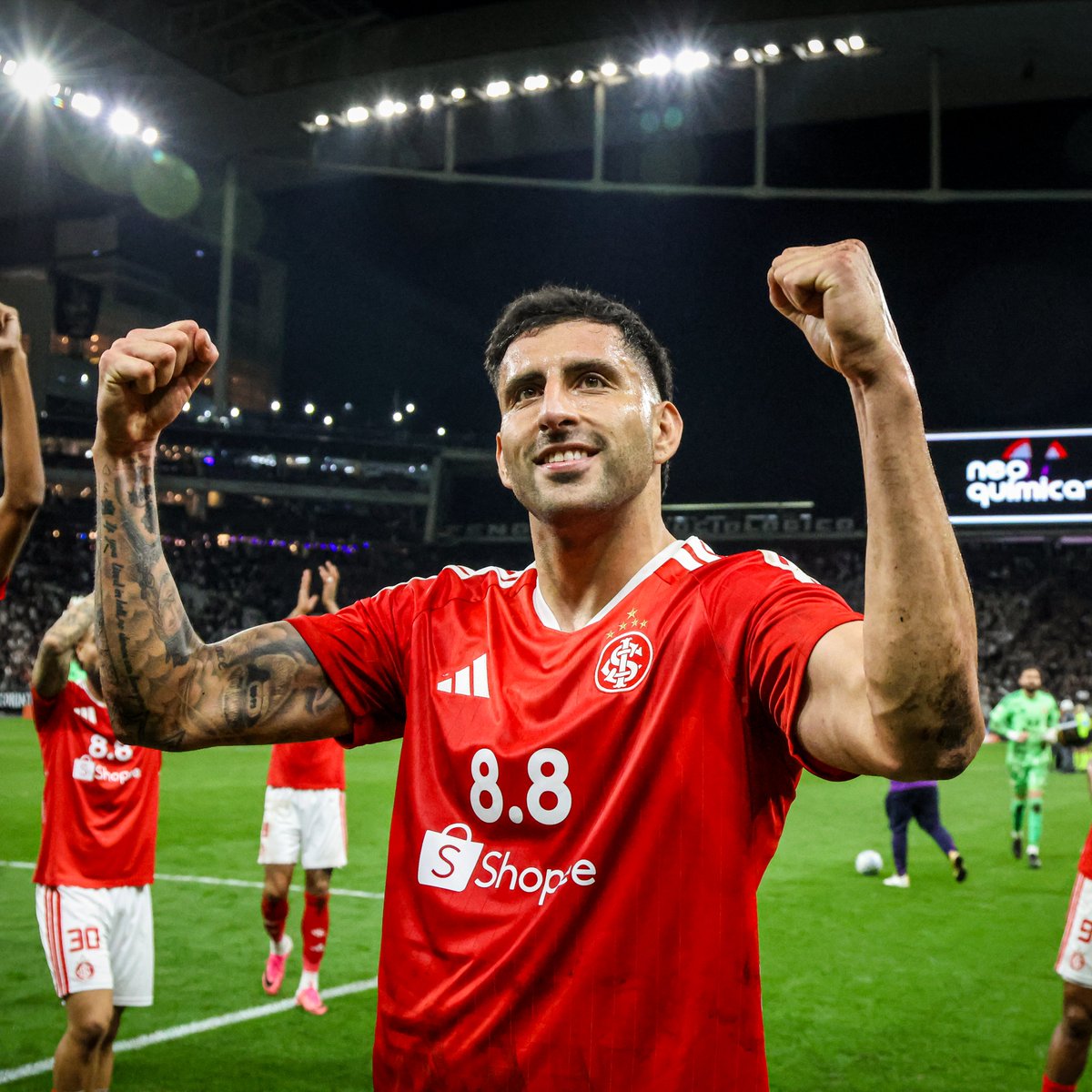 SCInternacional's tweet photo. Partidazo, meu 𝟑! 🇨🇱❤️🇦🇹 https://t.co/z1PKZ5Ytfx