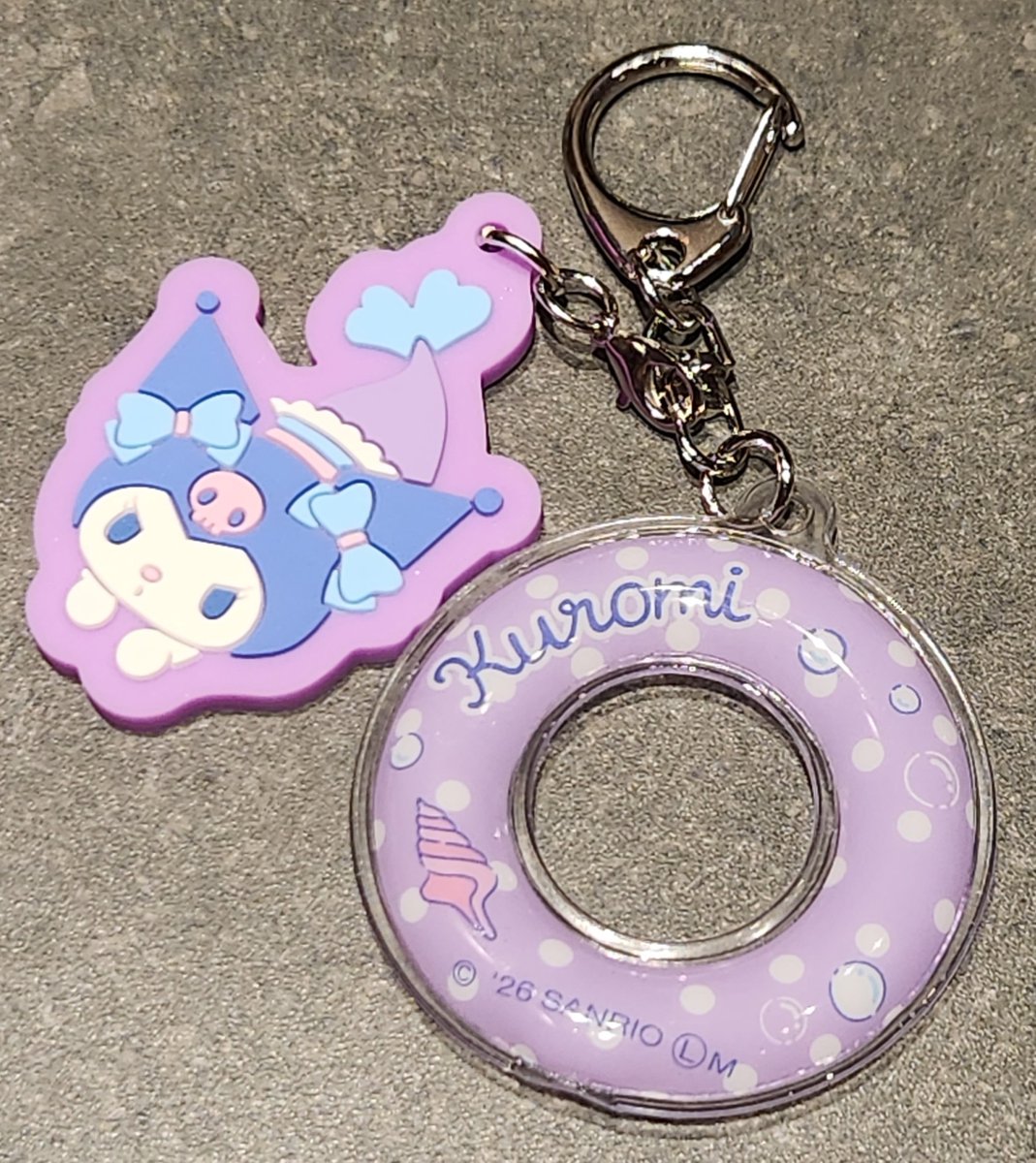 Chandelure_100's tweet photo. 2026.8.7　日本大通🍀選べるカプセル ガチャガチャの杜 リバスク横浜 復興支援広場でサンリオキャラクターズ 浮き輪キーチェーンバレエリボンフィギュア2 鬼滅の刃日輪刀めじるしマスコット ジンベイザメぬいぐるみを選ぶ

#サンリオ　#クロミ　#浮き輪キーチェーン　#煌星といりうむ https://t.co/d0DkLKTszu