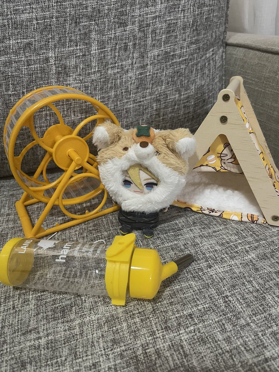jamdii's tweet photo. I purchased something stupid to oshikatsu with next week!!! Heheheheh catch hampter at OnLive/OshiCon !!! 😆 https://t.co/yVdmktZRVM
