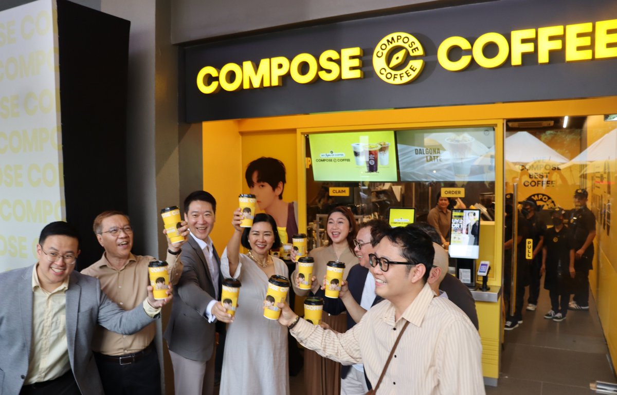 MarketMarketBGC's tweet photo. HAPPENING NOW: Compose Coffee is celebrating their Grand Opening at the G/F! βππ
Whether you're starting your morning or taking a coffee break, they're here to bring you good vibes every day with your type of coffee! β¨
#ComposeCoffeePH #FunInTheFinds #iLoveMarketMarket https://t.co/HSTrLKyDpN