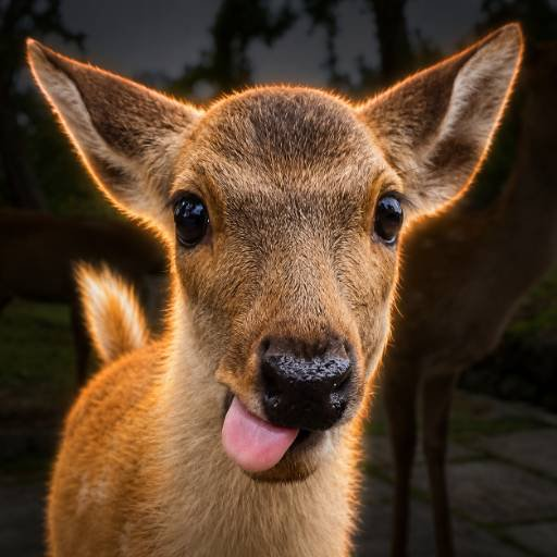 dv44444444's tweet photo. WE'VE JUST BEEN GIVEN A CUTE VIRAL DEER MEME AND HAVENT BONDED IT!!!  

We've had "blep cat" and "blep dog"...but have yet to have a blep deer  

The deer has become a huge meme this yesterday on X  

Cute simple memes like this are unbeaten

$blepdeer

https://t.co/I6bk1PpYeK https://t.co/gLAzZIbiHe