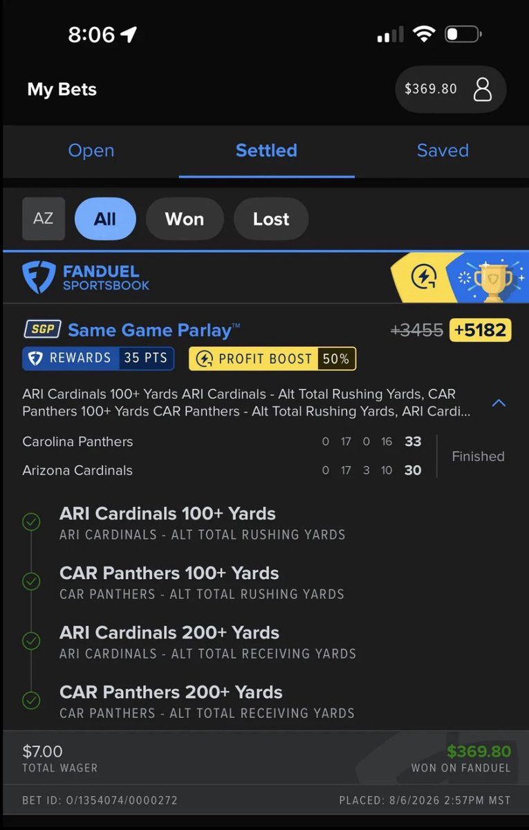 Velourabets's tweet photo. NFL IS BACK

PRESEASON FOR THE WIN BABY!!!!

#NFLPreseason #FanDuel #NFL #FantasyFootball #NFLBetting @Playbook https://t.co/H3xw5EmML2