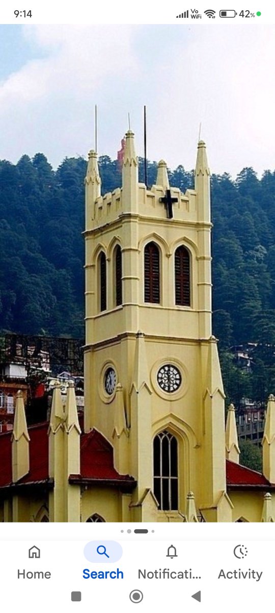 Anupbhatia7's tweet photo. #simla 
Born and brought up in Simla old memories refuse to die. Most important landmark ChristChutch THE RIDGE SIMLA https://t.co/lA88re9gT9