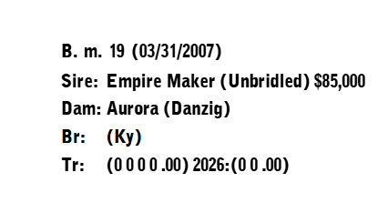 Pick4win's tweet photo. In the old days, we kept a hand written list of horses
A guy gave me Aurora. I waited six months for her debut.
She was a star. I had no idea then she was one
of the best bred horses of all time.
#Althea #CourtlyDee #Acoma #Arch #Aquilegia #Twining https://t.co/h8z5pBzek3