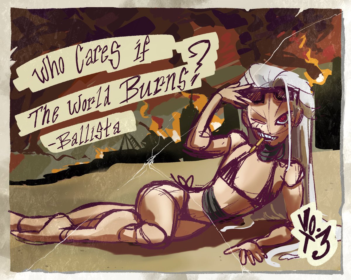 Yarn0v0's tweet photo. Vote for my girl Ballista please https://t.co/LzEYsMaOHZ