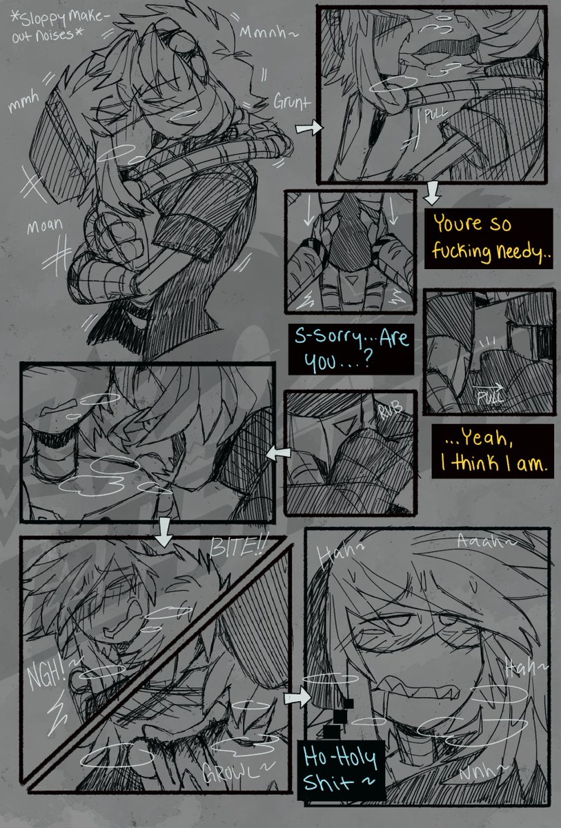 BadSaphy98's tweet photo. Its been a while since I made progress so I'll post what I have so far.

Maxx and Z's first intimate moment :) https://t.co/Fe2aGwSNwc