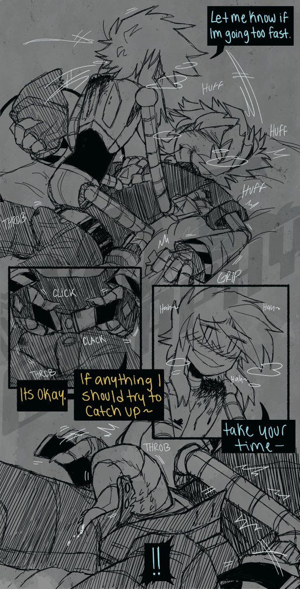BadSaphy98's tweet photo. Its been a while since I made progress so I'll post what I have so far.

Maxx and Z's first intimate moment :) https://t.co/Fe2aGwSNwc