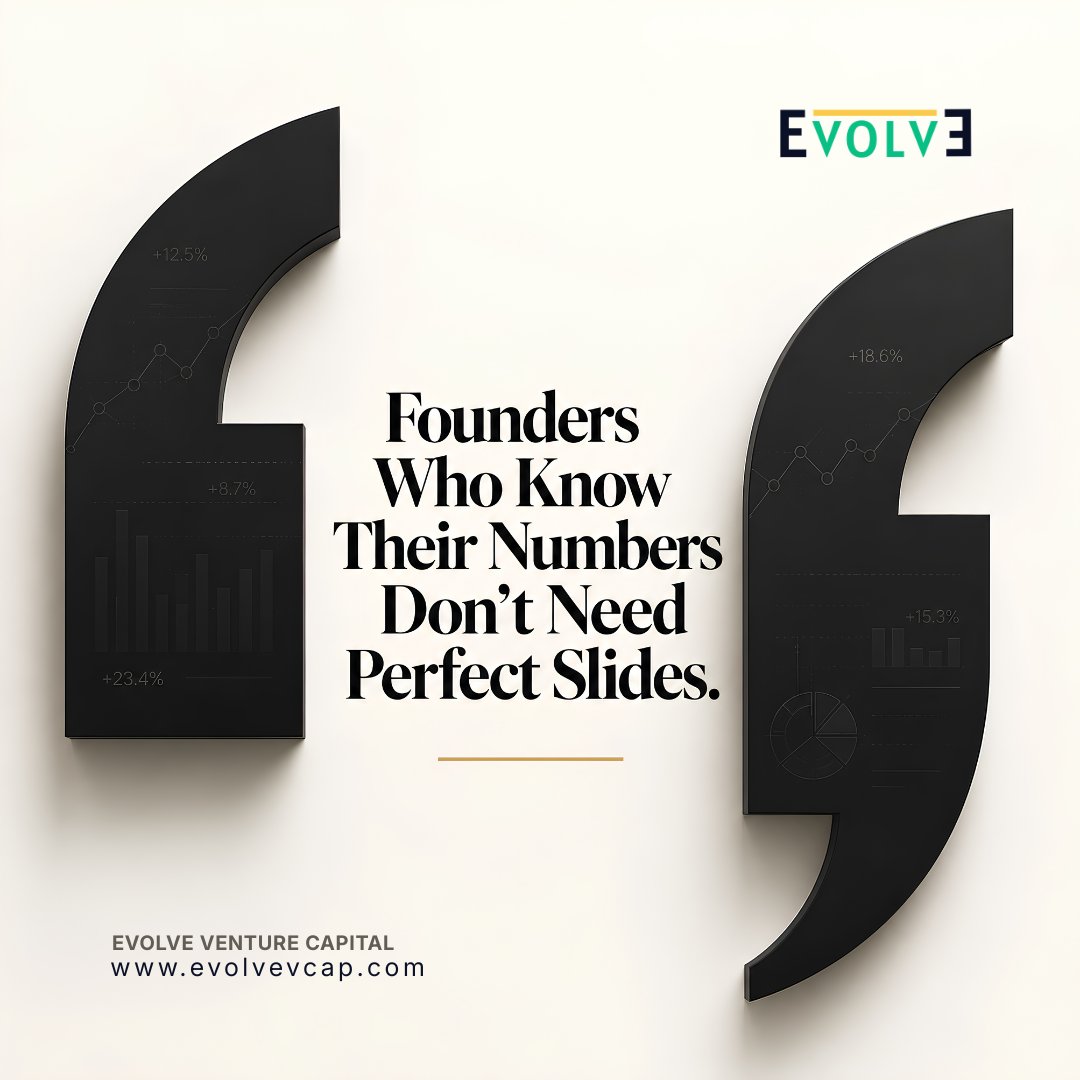 evolvevc's tweet photo. Founders Who Know Their Numbers Don't Need Perfect Slides.
https://t.co/FJVQQzEsWC
contact@evolvevcap.com
https://t.co/Tvg7ysJyqE
WhatsApp: +65 8181 4097
#EvolveVC #VentureCapital #FounderQuote #ClimateTech #StartupWisdom #FounderMindset #ImpactInvesting #StartupAdvice https://t.co/eBPItVA7v6