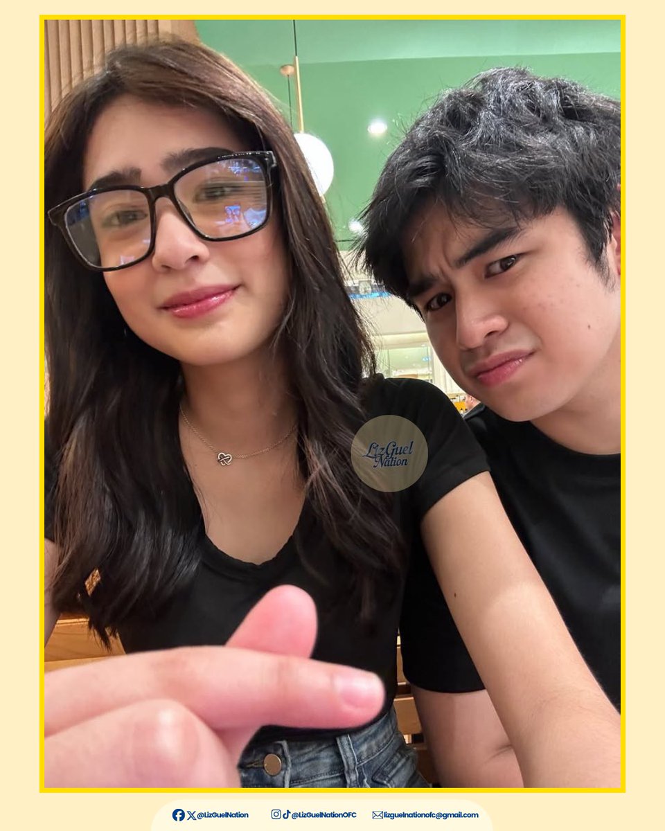 LizGuelNation's tweet photo. Photo Unlocked 🔓 

Finally, we’ve reached the target amount. Your generosity and kindness made this possible.

Wait... is Eliza wearing Miguel’s glasses? 👀

Anyway, THANK YOU always, Blushies! 💛🩵

#LizGuel #ElizaBorromeo #MiguelVergara https://t.co/y0mY9cY6Kq
