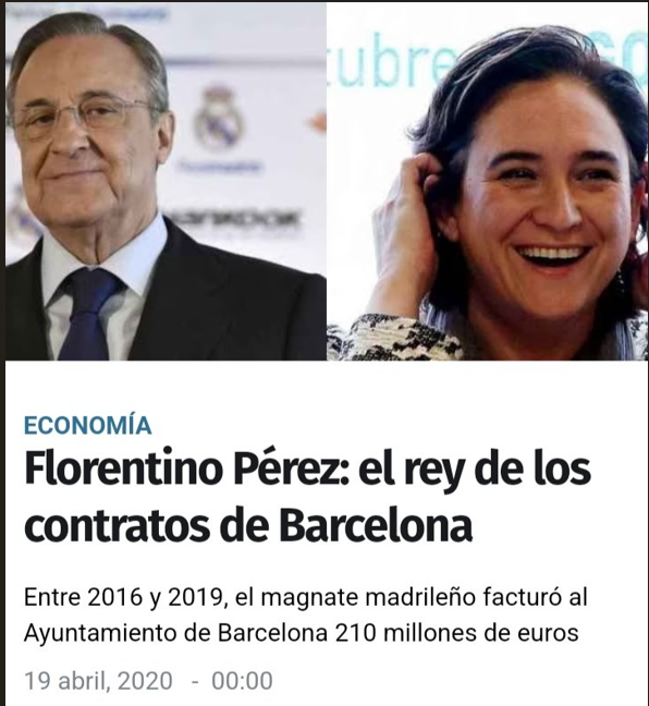 AdricatBcn's tweet photo. @dserralta_ac Això NO és d'ara... 
2019 Colau/Comuns ja va contractar les empreses de Florentino x portar ells Serveis Atenció Domiciliaria a Bcn....
Ara segueix Collboni ...
Però són molt d'esquerres Comuns+PSC....privatitzan els serveis municipals. https://t.co/0dGtDx8ZMv