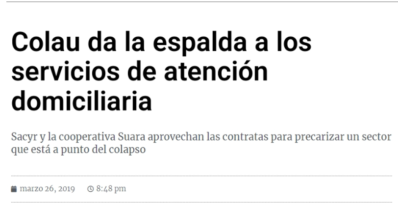 AdricatBcn's tweet photo. @dserralta_ac Això NO és d'ara... 
2019 Colau/Comuns ja va contractar les empreses de Florentino x portar ells Serveis Atenció Domiciliaria a Bcn....
Ara segueix Collboni ...
Però són molt d'esquerres Comuns+PSC....privatitzan els serveis municipals. https://t.co/0dGtDx8ZMv
