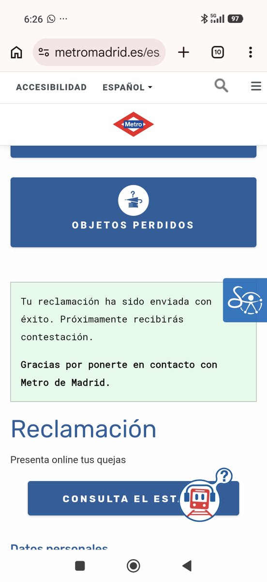 j_monyar's tweet photo. Buenos días @metro_madrid .
Otra reclamación más por el no funcionamiento de la escalera 4 de Joaquín Vilumbrales en @Hardcorcon .
No habéis contestado ni una de las últimas que he puesto. 
A/a inexistentes, lapsos de tiempo cada vez más exagerados, obras, servicios dudosos... https://t.co/5MZB79u90y