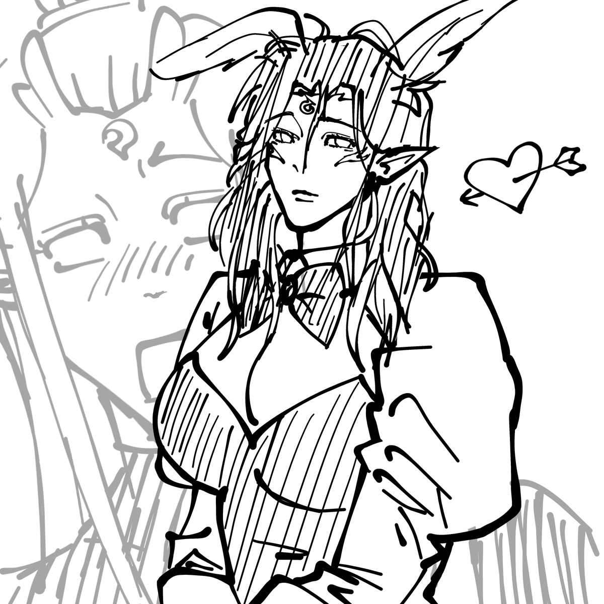 fifiiblip's tweet photo. cw: slightly suggestive (I think?)

I hope you guys like the yuri
this is prolly the most suggestive content you’ll get from me ❤️❤️❤️ idek if this is considered suggestive

ver 1 &amp; ver 2 + bonus doodle

#aobing #nezha #bingzha https://t.co/3etL0PfRmY