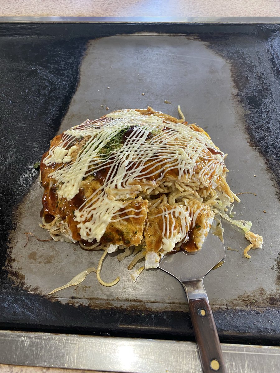 takmame's tweet photo. 高松でお好み焼き
美味しかったから、今度から広島に帰らんでもここで良いな🙆 https://t.co/fISty89BMm