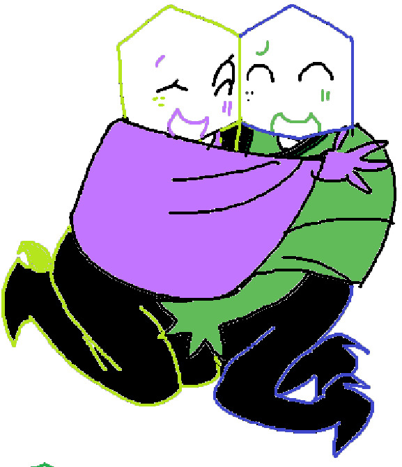 piplune's tweet photo. their names are pee pee and poo poo and they hate each other #deltarune #miketwt https://t.co/SxCjpPtc4A
