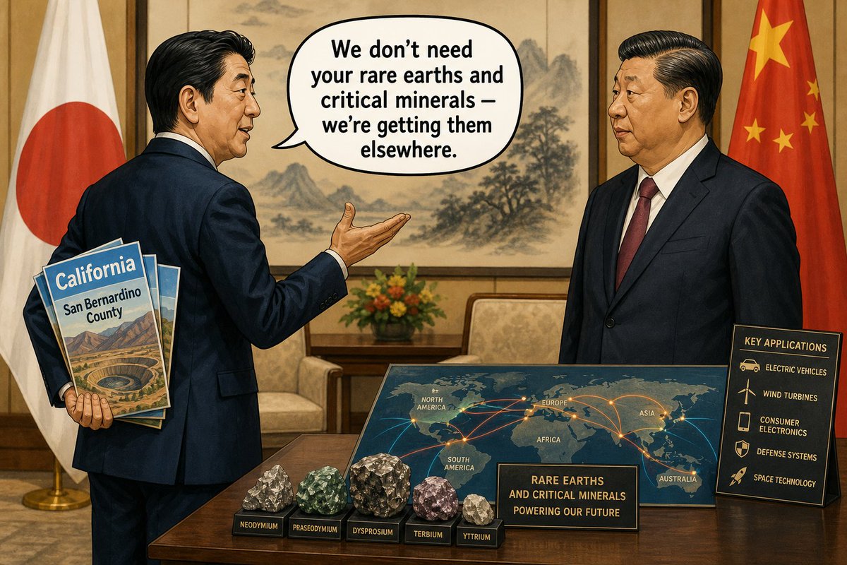 ComstockRoyalty's tweet photo. Japan NEEDS US RARE EARTHS https://t.co/Qq3K1KCKd3