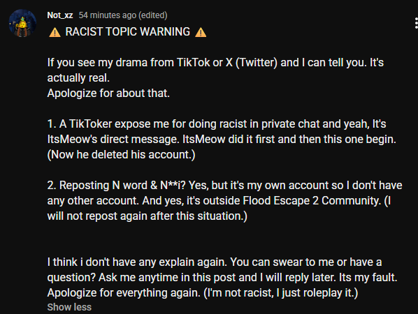 PerhapsKit's tweet photo. not_xz responded and this shit is so fucking funny

"IM NOT RACIST I ROLEPLAY IT"
SONNNNNN https://t.co/GJ96sPYb8h