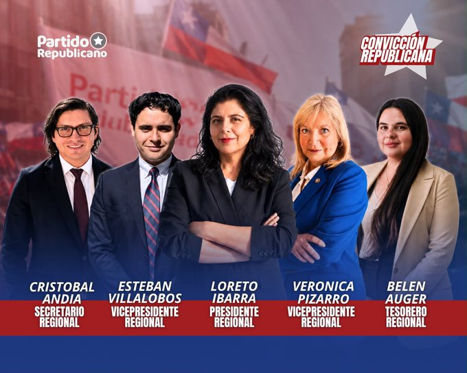 j_paez_g's tweet photo. Republicanos de la región de Coquimbo, la propuesta para seguir creciendo es con #ConvicciónRepublicana #Lista2 🇨🇱🇨🇱
#DerechaHoraClave se adhiere a esta lista, brinda su apoyo y les desea el mejor de los éxitos https://t.co/YdwpQ1w6XQ