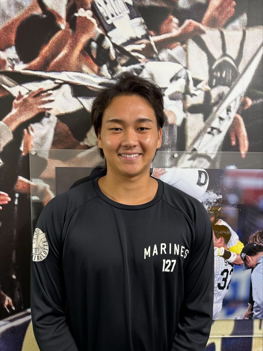 chibalotte_pr's tweet photo. 本日、#髙橋快秀 投手が一軍合流です！
#chibalotte #広報 https://t.co/f6t5DEPBdY