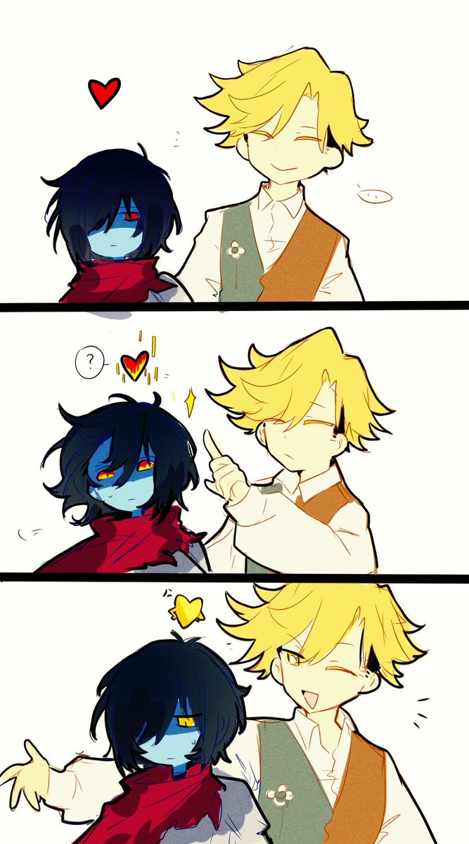 Aislan141's tweet photo. 我一直在想的事
#deltarune https://t.co/Gc3wqUnmeL