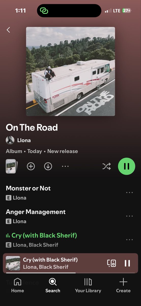 TemmyCakesss's tweet photo. LLONA is quietly building one of the strongest catalogs in Afrobeats. “On The Road” adds another classic. https://t.co/xkIopYhhQo
