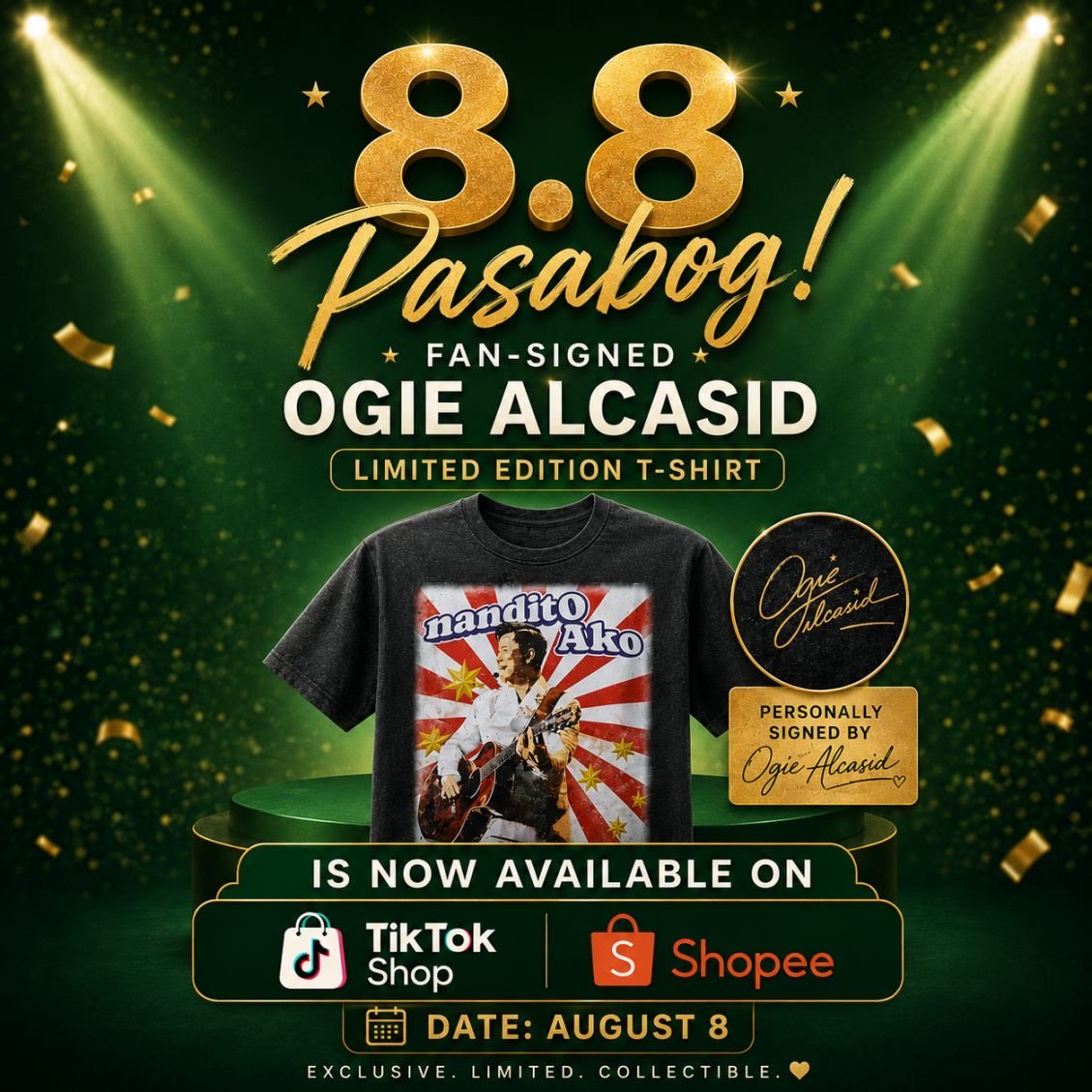 ogiealcasid's tweet photo. Available na sya guys!!!  May live selling bukas 10am-4pm and 5pm-11pm! https://t.co/2KwLZKcKvm