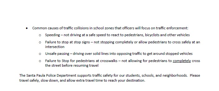 SP_Police's tweet photo. Press Release: Back to School Traffic Safety Awareness Communicado de Prensa: Concienciación sobre la seguridad vial al regreso a clases https://t.co/uqxjy8Y985