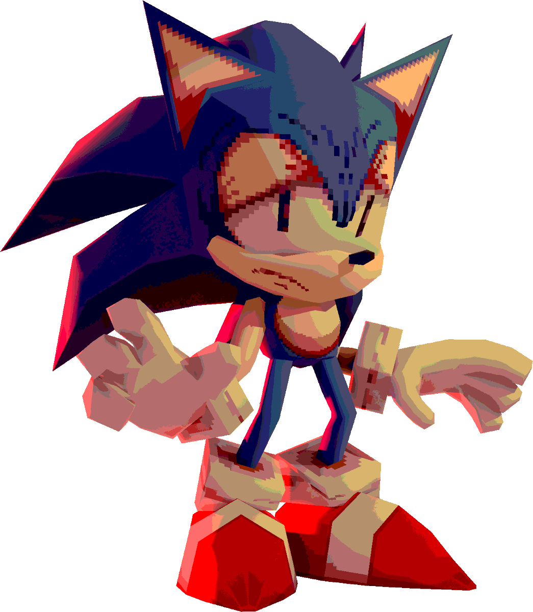 TwistedMadnessR's tweet photo. Sonic The Hedgehog (or "Wade") has a moveset variation that slightly changes his model.

Read ALT text to learn more. They cannot be in the same round and have different playstyles.

Coming in the V1 'Disastrous Start'
#OurBrainsAreMissing #execommunity https://t.co/wwXhytLJJQ