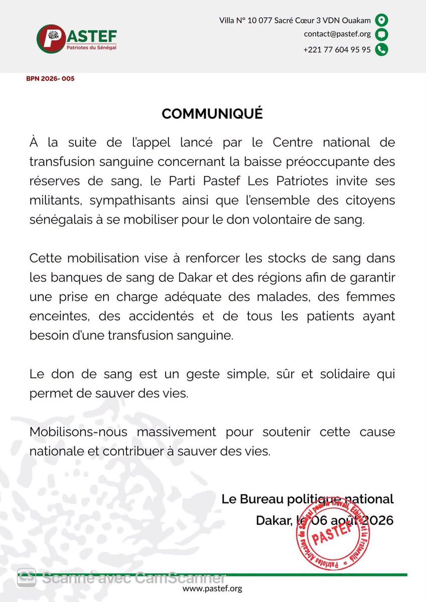 elmaalignjaay's tweet photo. Le don de sang pour sauver des vies!
#cnts https://t.co/iqf4j9BZIq
