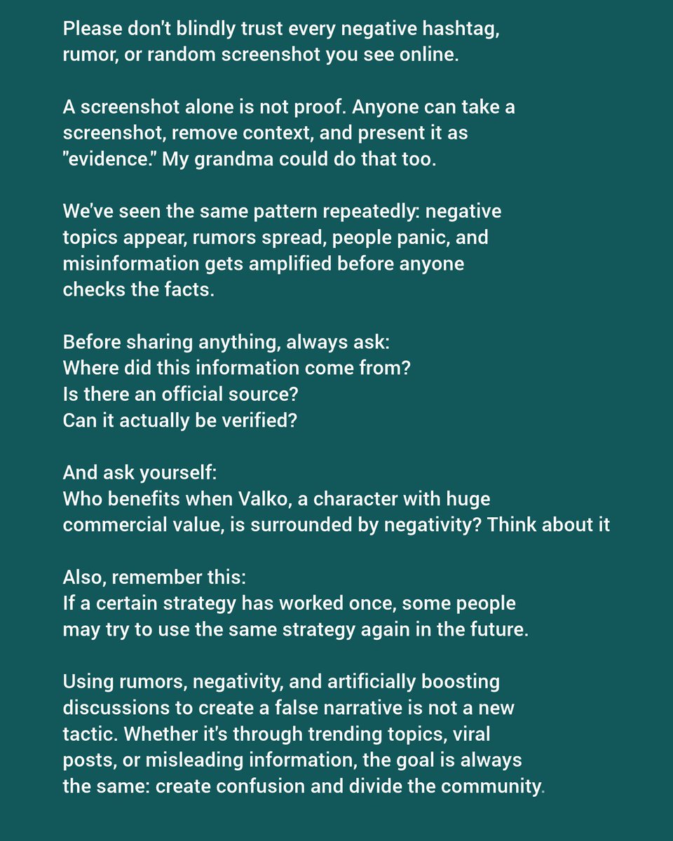 Artmissed's tweet photo. 🤍A reminder to everyone in our community:

#全世界都爱敖尹
#ValkolsLoved
#BringValkoBack
#ValkoIsValuable
#Valkols6thli
#NoValkoNoMoney https://t.co/F6n0QykANz