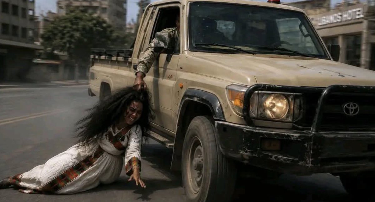 AsfawAmare2's tweet photo. Zewdy(Zewdu Haftu) a 32 year old woman was brutally killed after being dragged along streets of Mekelle, Tigray by TPLF army members related to high ranking officers. After three years of no justice the perpetrators are now being freed. Just one instance of lawlessness. https://t.co/yRZIbzCR9T