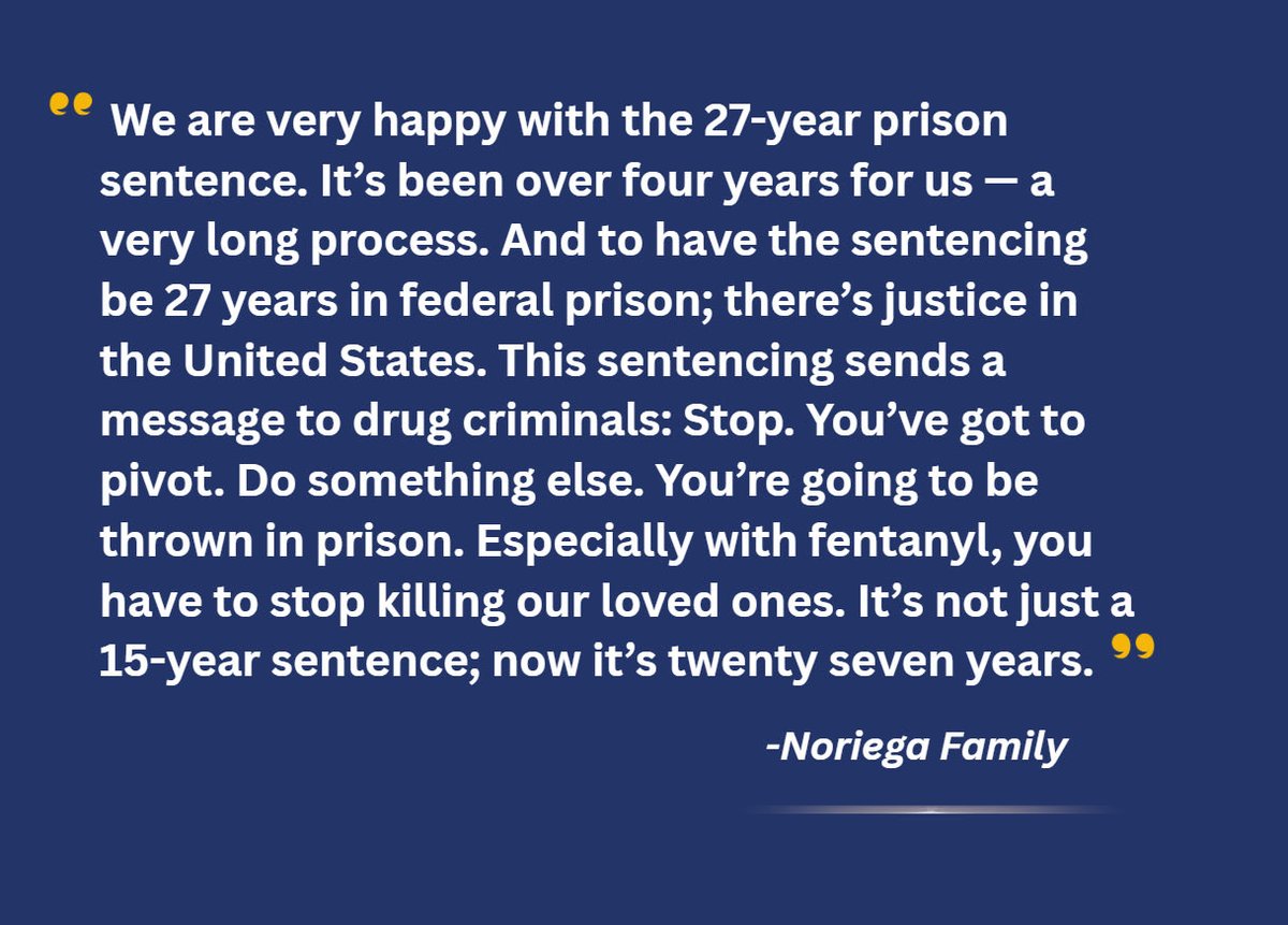 DEALOSANGELES's tweet photo. Calabasas Man Sentenced to 27 Years in Federal Prison for Running ‘DoorDash for Drugs’ Service that Led to Two Fatal Fentanyl OD’s. The family of one of the victims in the case reacts to the sentencing. @DEAHQ @USAO_LosAngeles #FentanylFreeAmerica https://t.co/8iwRBu84U9 https://t.co/k8yRdwvub6