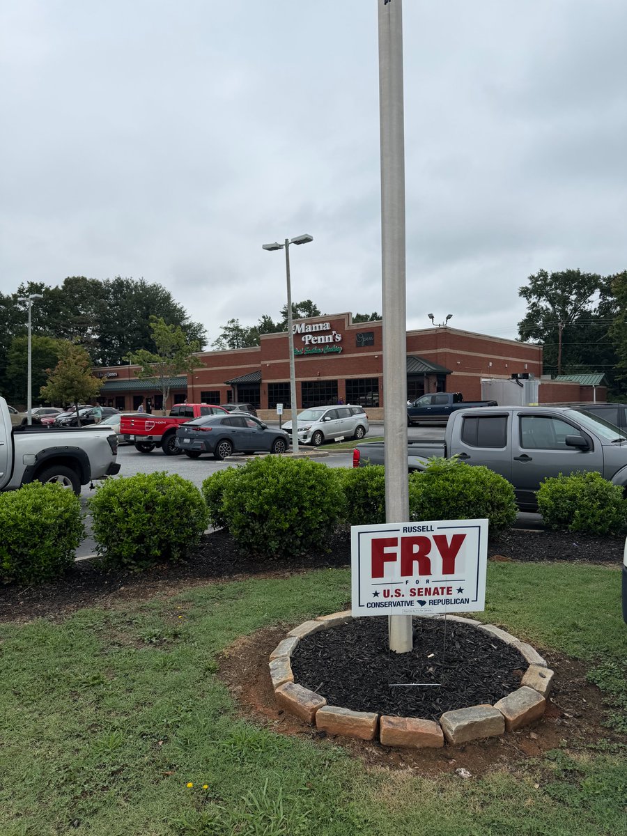 RussellFrySC's tweet photo. What a day in the Upstate! Thank you to everyone who joined us! Tomorrow is the last day of Early Voting — it's time to make a plan and get out and VOTE! https://t.co/irqh5HQ1rd