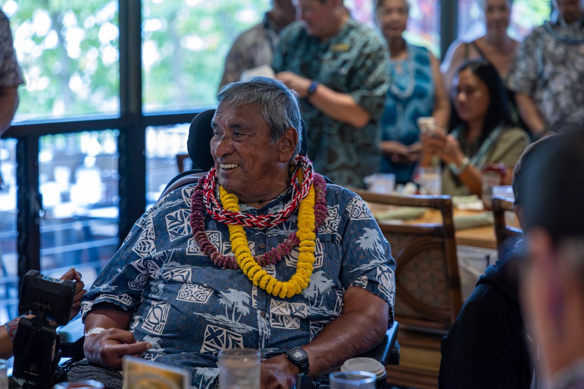 PAOOffice1's tweet photo. Today, we proudly recognized the 33 Veterans who represented VA Pacific Islands at the National Veterans Golden Age Games and the four Veterans who competed in the National Veterans Wheelchair Games.

Their dedication and hard work were on full display, with Veterans earning 50 medals at the Golden Age Games and nine medals at the Wheelchair Games.

Mahalo to each Veteran for representing VA Pacific Islands so well, and to the staff, coaches, volunteers, and supporters who helped make the training, travel, and competition experience possible. Special thanks to Acting Deputy Medical Center Director Dr. Christine Kramer, Associate Director of Operations Devin Woods, Assistant Director Jim Ingebredtsen, and everyone who helped support today’s welcome-home appreciation meal.
