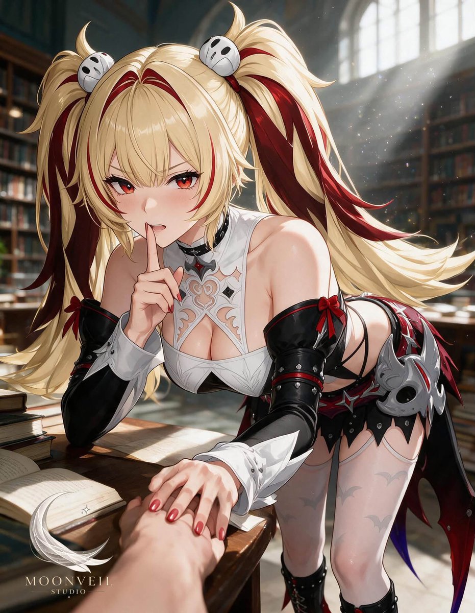 _MoonveilStudio's tweet photo. You're reading again?

Move over.

...Just a little.

If we're both going to stay up, we might as well make the most of the evening.

Just don't expect me to admit I like this.

#ZenlessZoneZero #ZZZ #Claret #Anime #Fanart #illustration https://t.co/ZeOxuaDG7c