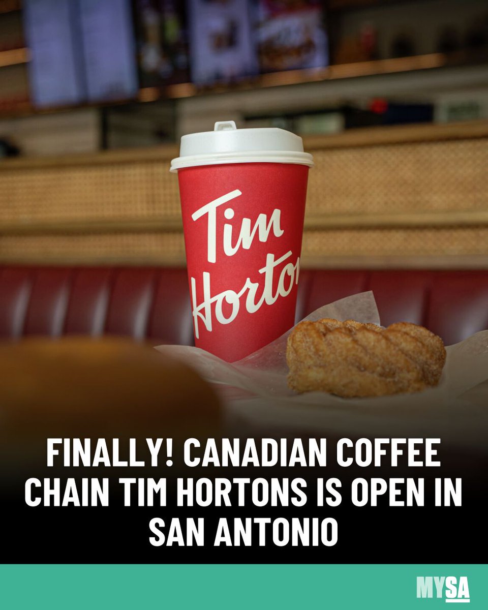 mySA's tweet photo. The coffeehouse and doughnut shop is beloved by Canadian celebs, like Justin Bieber and Ryan Reynolds 😏🔗 https://t.co/1fglwV3yfZ https://t.co/YprlMGMzl4