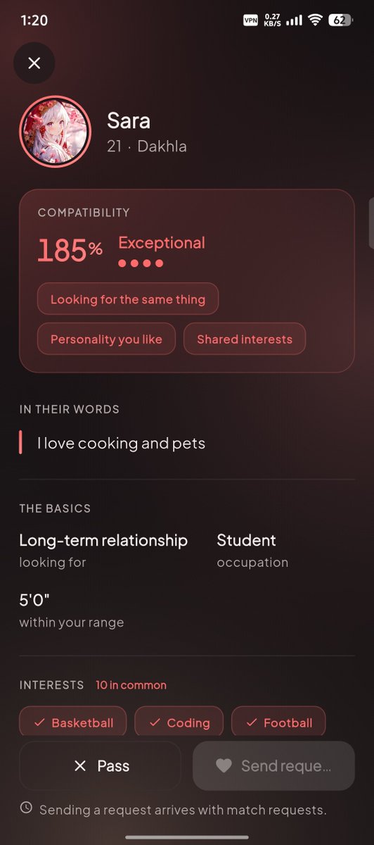 sfsocial_app's tweet photo. Matching profile design for the matching system.

#app #dating #building https://t.co/VHIc5Tonbs